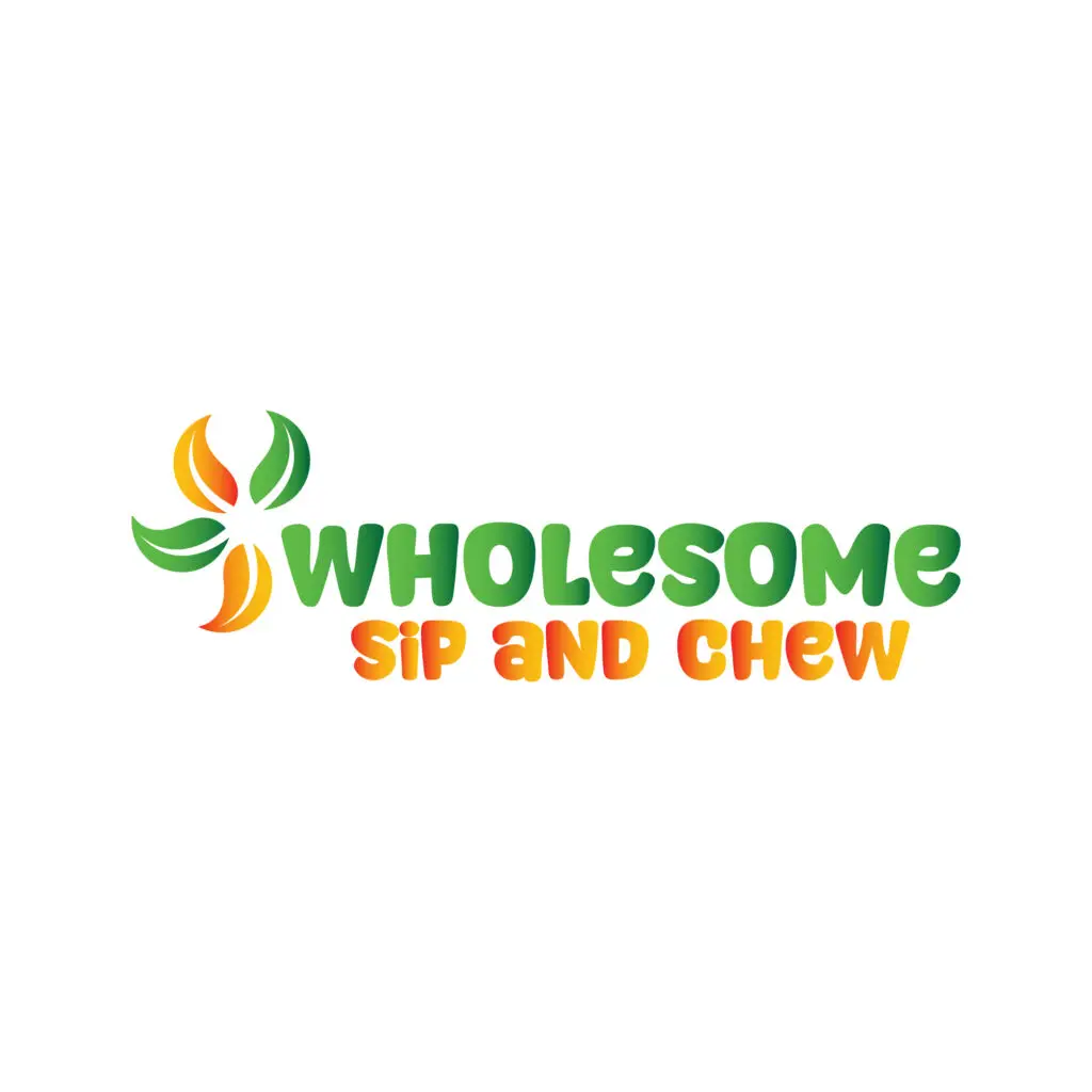 Wholesome Sip and Chew Logo